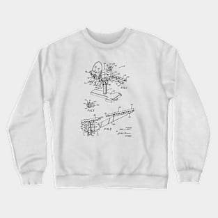 Operating Table Vintage Patent Drawing Crewneck Sweatshirt